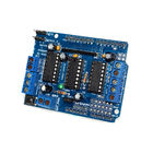 صفحه آبی برای Arduino Mega 2560 UNO R3 موتور درایو موتور تقویت کننده هیئت مدیره توسعه L293D