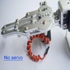 DIY ربات کیت آلومینیوم 2 DOF ربات بازو، دیجیتال فلزی دنده Servo برای آردوینو