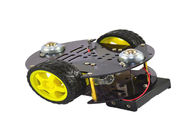 15mm * 15mm * 8mm Smart Car Robot Kit 240 RPM با گارانتی 1 ساله