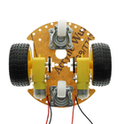 UNO R3 2WD Smart Robot Car Chassis Kit ABS چرخ جهانی برای آموزش STEM