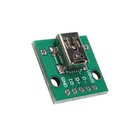 ماژول سنسور الکترونیکی Arduino USB to DIP Micro USB Head Mini 5P Patch 2.54mm آداپتور