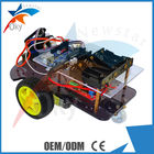 DIY 2WD هوشمند اسباب بازی Arduino ربات خودرو شاسی HC - SR04 التراسونیک هوشمند ماشین