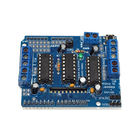 صفحه آبی برای Arduino Mega 2560 UNO R3 موتور درایو موتور تقویت کننده هیئت مدیره توسعه L293D