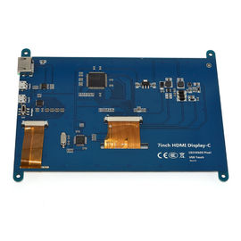 7 اینچ 1024 X 600 HDMI صفحه نمایش لمسی خازنی W / HDMI با صفحه LCD کابل