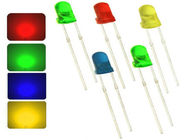 چند رنگ 5 میلی متر LED قطعات دیود ال ای دی رایج آنود 1000PCS
