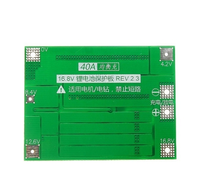 ماژول شارژر لیتیوم 4S 40A باتری لیتیوم BMS Lipo ماژول با دقت بالا