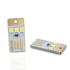 ماژول USB قابل حمل شب نور 0.2 0.2 پیکسل Pitch Mini Keychain 3 LED برای کمپینگ