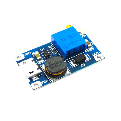 قابل تنظیم ماژول مبدل DC Boost 28V 2A DC به Converter Voltage MT3608