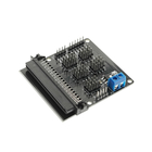 Black Arduino Shield Sensor Python Programout DIY Breakout Board OKY6007-1