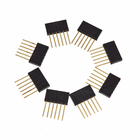 اتصال سربرگ 2.54mm 6 8 10 pin برای آردوینو سپر آبکاری طلا