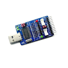 مبدل ماژول آداپتور سریال برای رفع اشکال Serial Brush RS232 RS48 CH341A USB