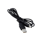 20AWG USB Type A A Male to 5.5x2.1 mm بشکه کابل برق DC
