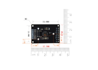 ماژول سنسور Mini Rc522 Rfid I2C Iic رابط ماژول سنسور Rf کارت Ic برای آردوینو