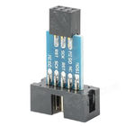 استاندارد استاندارد Arduino 6PIN 10PIN رابط مبدل آداپتور