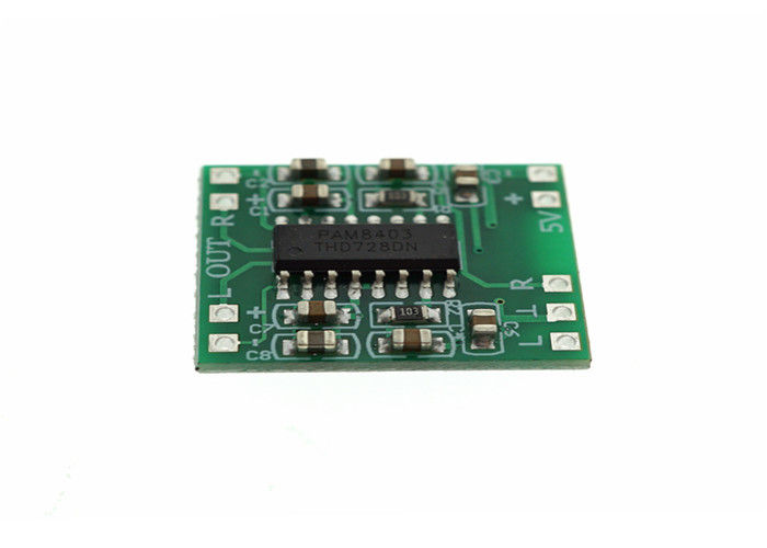 2 کانال تقویت کننده دیجیتال هیئت مدیره 3W قدرت خروجی 2.5V - تنظیم کننده ولتاژ 5V